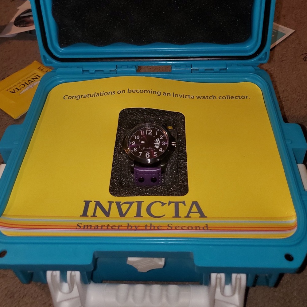Special edition Women’s Purple Invicta watch